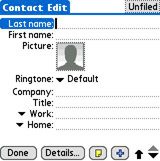 Palm Treo 680 screenshot