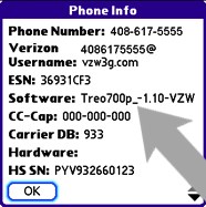 Treo 700p update verizon