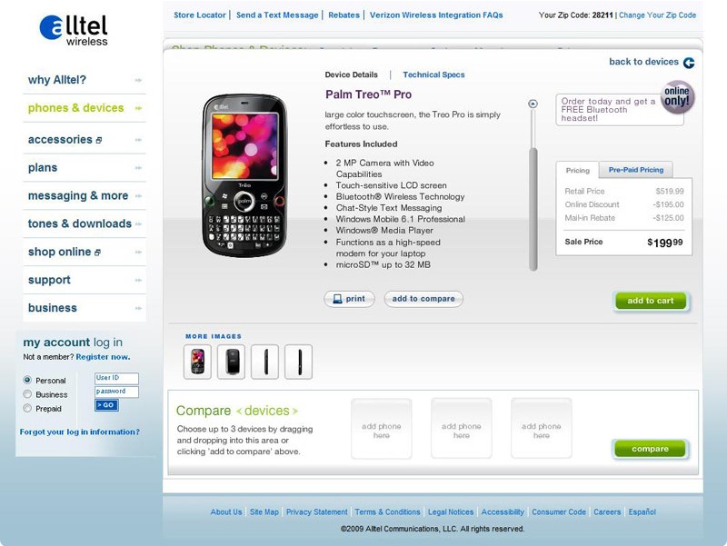 Alltel-Treo-Pro-page-l.jpg - PalmInfocenter.com Image Detail