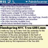 Palm OS RSS readers