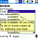 A-Lex Talking English Dictionary with Synonym