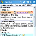 Agendus Windows Mobile