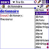 Beiks French Palm Dictionary