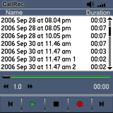 Callrec - Palm OS Software