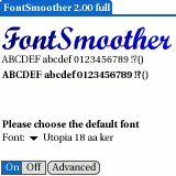 FontSmoother - Palm Software