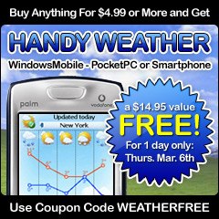 Handy Weather - Windows Mobile