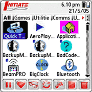 Initiate Smartphone Launcher Palm OS