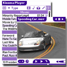 Kinoma Player 3 EX for Palm OS