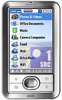 Rumored PalmOne LifeDrive Mobile Manager