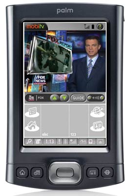 MobiTV for the Palm TX and Treo 600