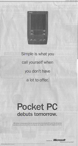 Microsoft's cheap shot at Palm