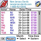 Schedule NHL 2008 