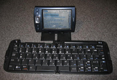 Palm Bluetooth keyboard