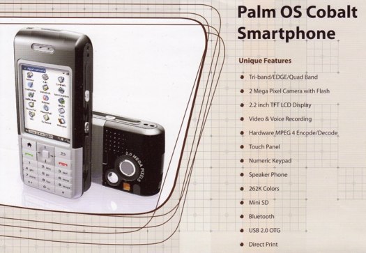 Palm OS Cobalt Oswin phone