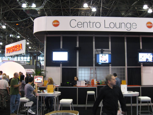 Palm Centro Booth