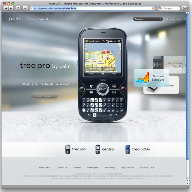 New Palm.com 2009