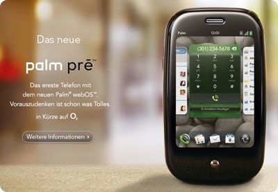 Palm Pre Germany