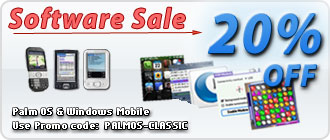 Palm OS Software Sale - Promo Code: PALMOS-CLASSIC