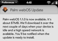 webos 1.1 update