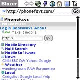 PhoneFavs.com Mobile Web Portal