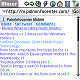 PalmInfocenter Mobile
