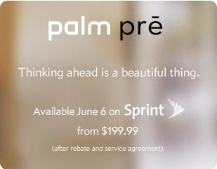 Palm Pre Release Date