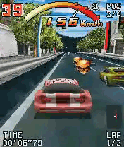 Raging Thunder Racing - Palm OS
