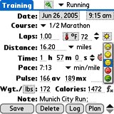 RunPlan - Palm OS