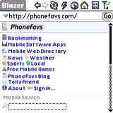 PhoneFavs Mobile Portal