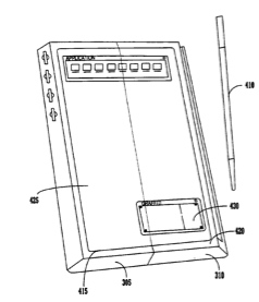 palmOne folding screen