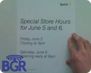 Sprint Store Pre Launch Hours