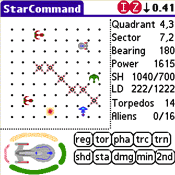 Star (Trek) Command for Palm OS