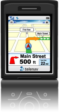 TeleNav for Palm Treo