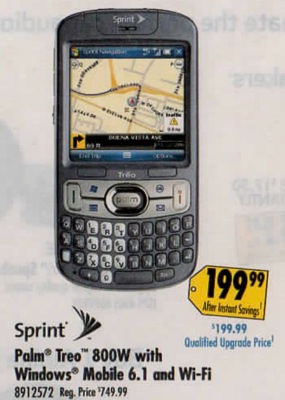 Treo 800w Sale Best Buy