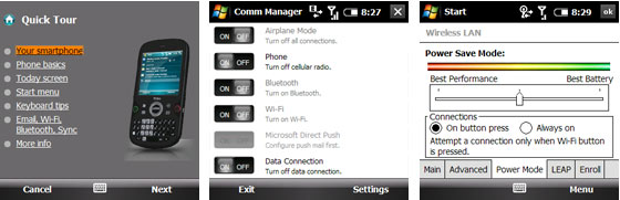 Treo Pro Windows Mobile Screenshots