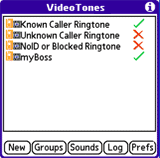 Palm Treo Video Ringtones