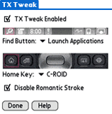 Palm TX Tweak