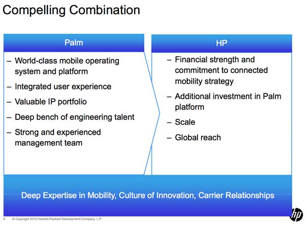 HP Palm Acquisition Slide