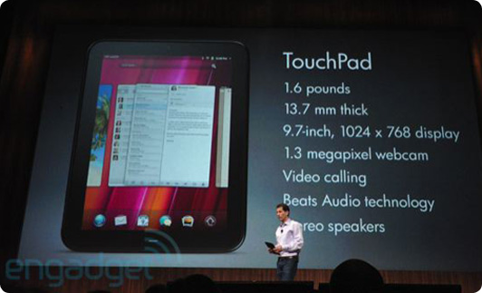 Hp.com touchpad