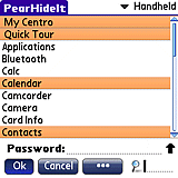 pearhideit palm os app