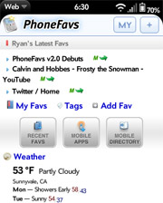 PhoneFavs Mobile Portal