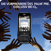 German Palm Pre Launch