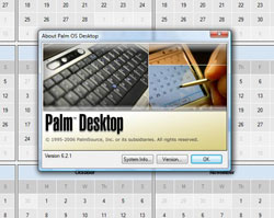 Palm Desktop Vista