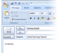 Vista Outlook 2007