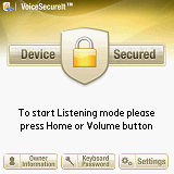 VoiceSecureIt - Palm OS