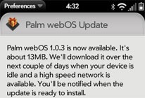 webos update