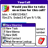 Yourcall - Palm OS