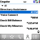 Palm Treo 680 screenshot