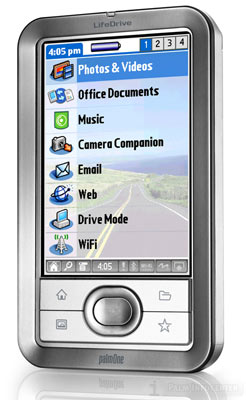 palmOne LifeDrive Mobile Manager Handheld ~ Click for Larger