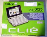 Sony Clie PEG-UX50 ~ Click for larger